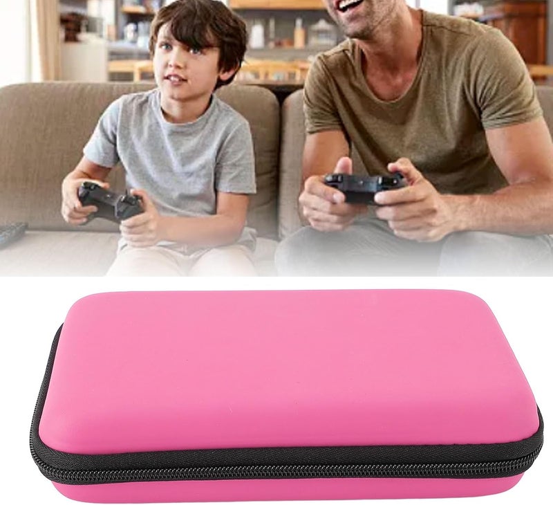 Ashata Carrying Case for 3DS for New 3DS XL for New 2DS XL, Hard Protective Shell Travel Case for Edition for New 2DS XL with 8 Game Slot Inner Pocket (Pink) - Image 4